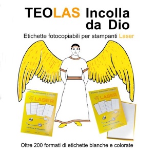 Logo di TEOLAS, Fogli Etichette Adesive A4