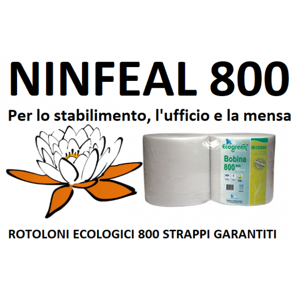 Ninfeal 800: rotoloni industriali torino per aziende metalmeccaniche