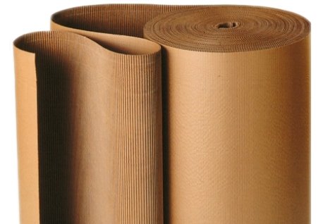 Rotolo di cartone ondulato | Galleria d'Arte Moderna Torino