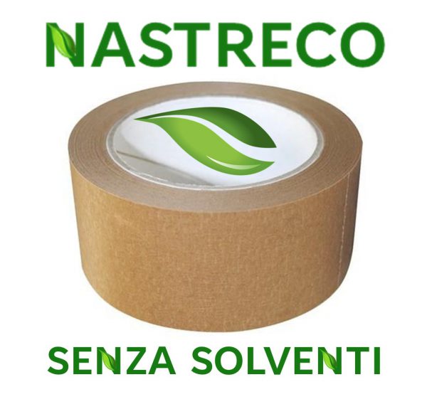 Nastro Kraft 50mm Nastro Adesivo Carta Kraft Biodegradabile 50mm X 50m - Ecologico E Riciclabile Nastro Adesivo Kraft Riciclabile Biodegradabile 50mm