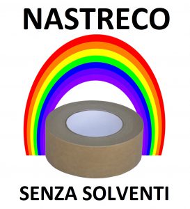 Nastreco: nastro adesivo da imballo in carta senza solventi