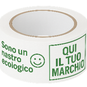 Nastro adesivo ECOPET stampato: il tuo messaggio sostenibile su ogni spedizione