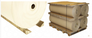 Altre applicazioni di Panapè, il cartone a nido d'ape: trasporto di bobine