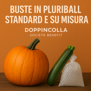busta in pluriball personalizzata