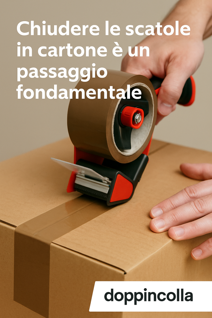 nastri adesivi per cartone