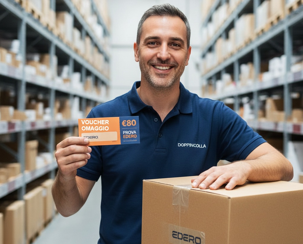 Edero con il 50% di colla in più