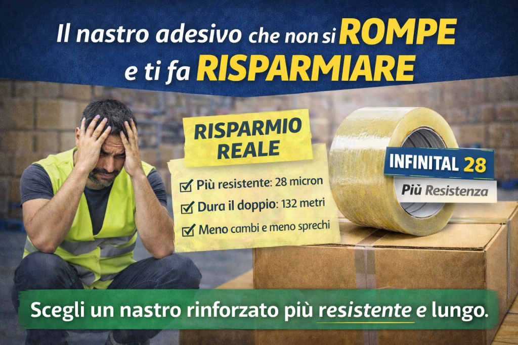 Nastri adesivi rinforzati