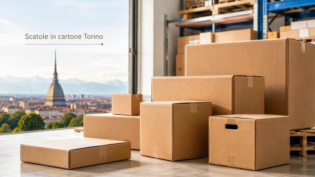 scatole in cartone torino