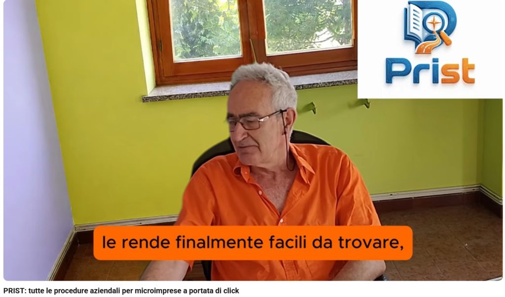 PRIST: procedure aziendali digitali PRIST: procedure aziendali digitali